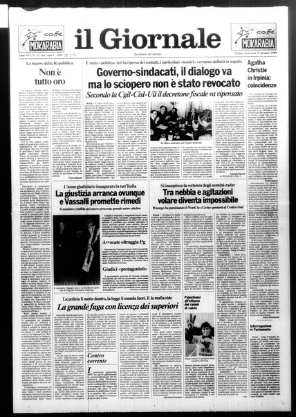 Il giornale : quotidiano del mattino